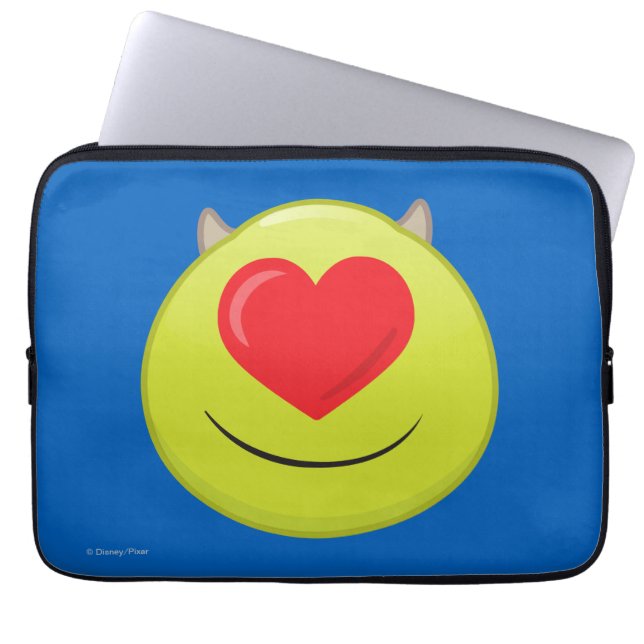 Mike Emoji Laptop Sleeve (Front)