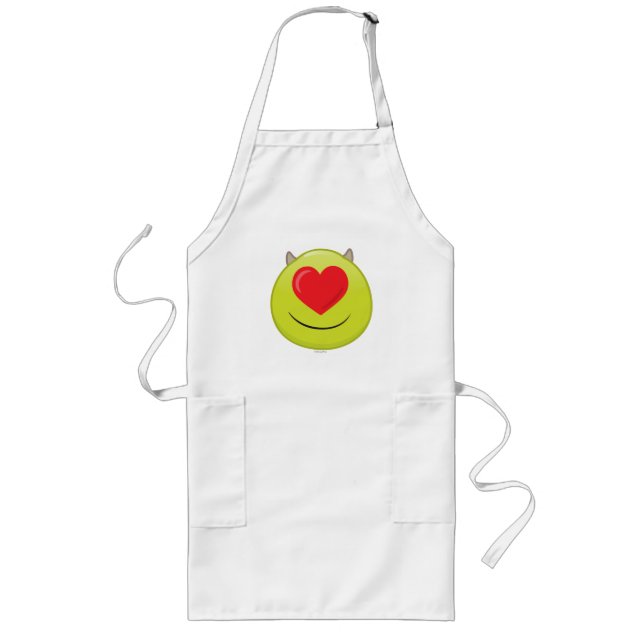 Mike Emoji Long Apron (Front)