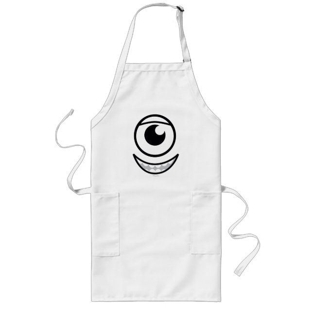 Mike Face Long Apron (Front)