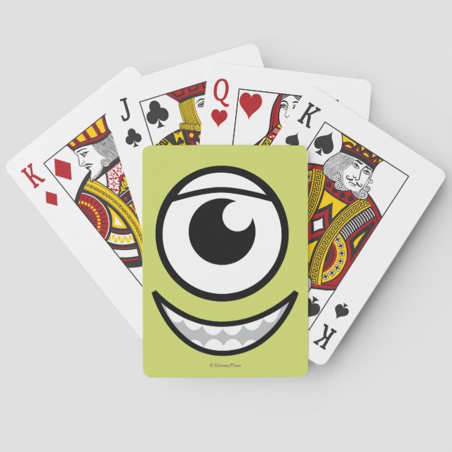 Mike Face Playing Cards (Back)
