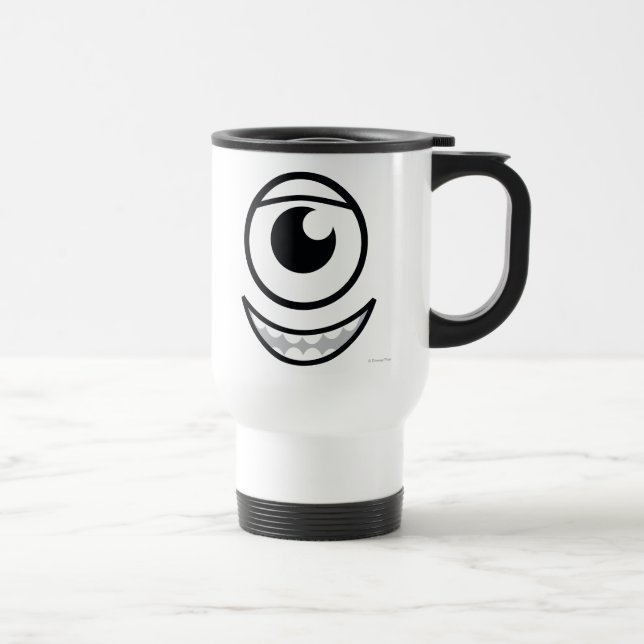 Mike Face Travel Mug (Right)