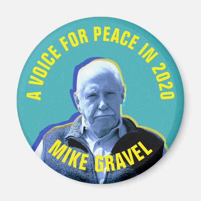 Mike Gravel: A Voice for Peace in 2020 Magnet (Front)