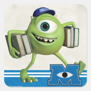 Mike Holding Books Square Sticker