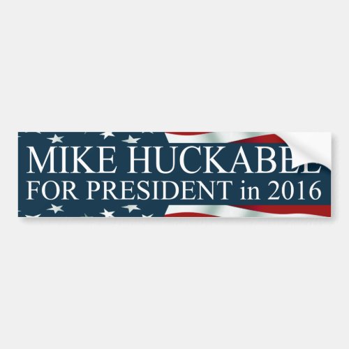 Mike Huckabee for President 2016 Bumper Sticker