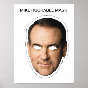 Mike Huckabee Mask Poster
