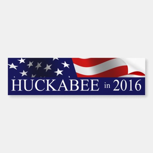 Mike Huckabee President in 2016 Bumper Sticker