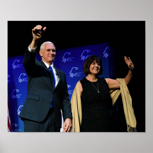 MIKE& KAREN PENCE POSTER (Front)