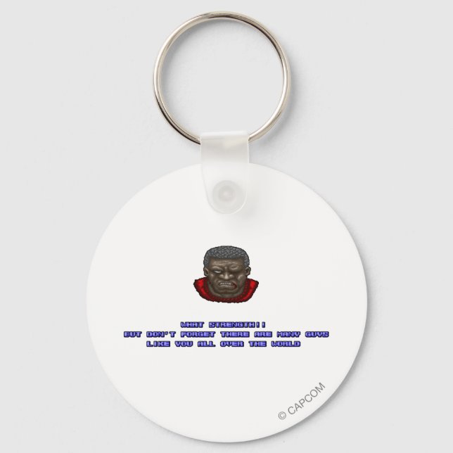 Mike KO'ed Keychain (Front)