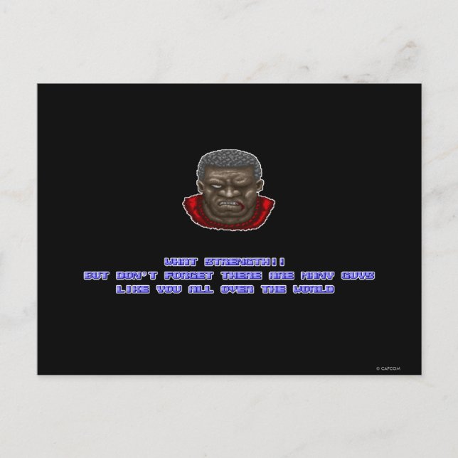 Mike KO'ed Postcard (Front)