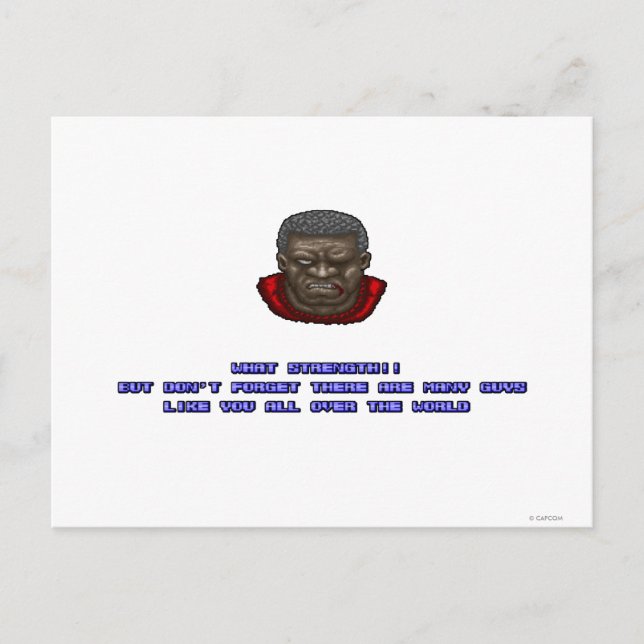 Mike KO'ed Postcard (Front)