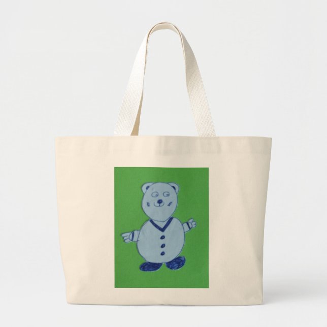 Mike Large Tote Bag (Front)