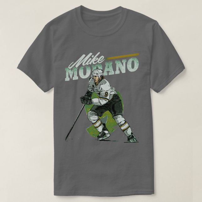 Mike Modano Dallas Retro TShirt (Design Front)