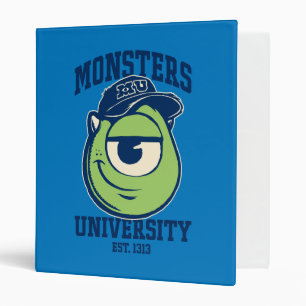 Mike Monsters University Est. 1313 light Binder