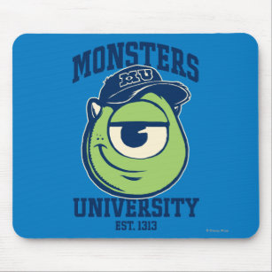 Mike Wazawski Meme Sully Mouse Pad DIY Print Cat Smiling Meme Mike Meme  Monsters - AliExpress