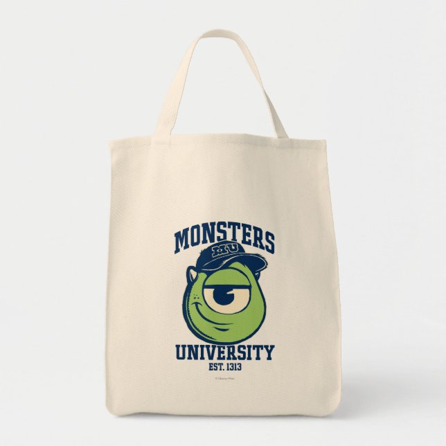 Mike Monsters University Est. 1313 light Tote Bag (Front)