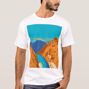 Mike O'Callaghan Pat Tillman Memorial Bridge WPA T-Shirt