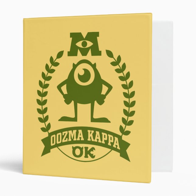 Mike - OOZMA KAPPA 3 Ring Binder (Front/Inside)