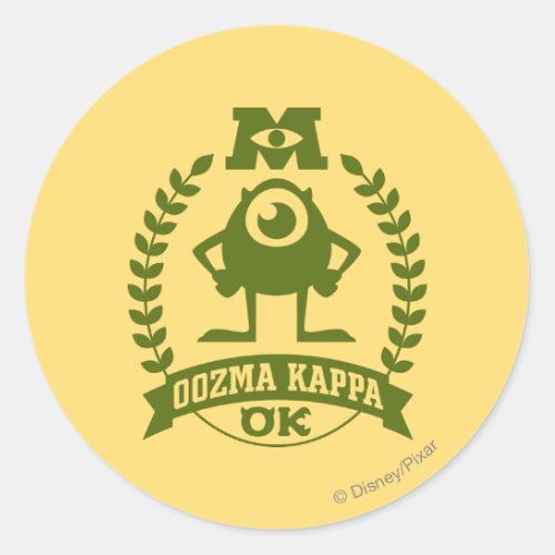 Mike - OOZMA KAPPA Classic Round Sticker