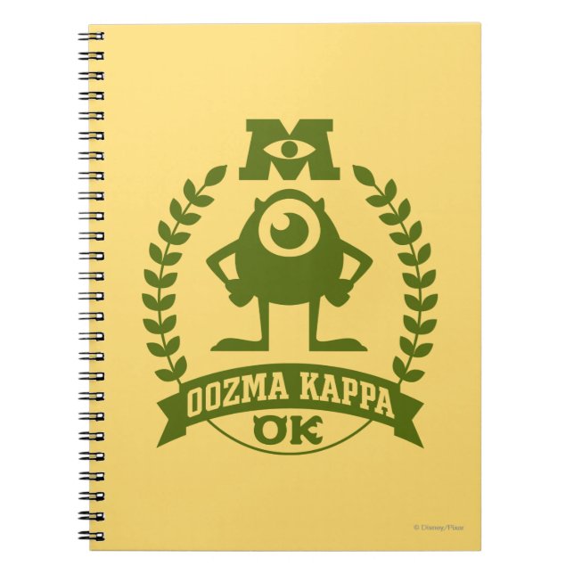 Mike - OOZMA KAPPA Notebook (Front)