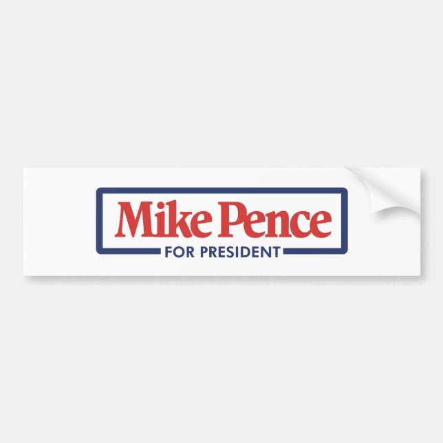Mike Pence for President 2024 Bumper Sticker (Front)