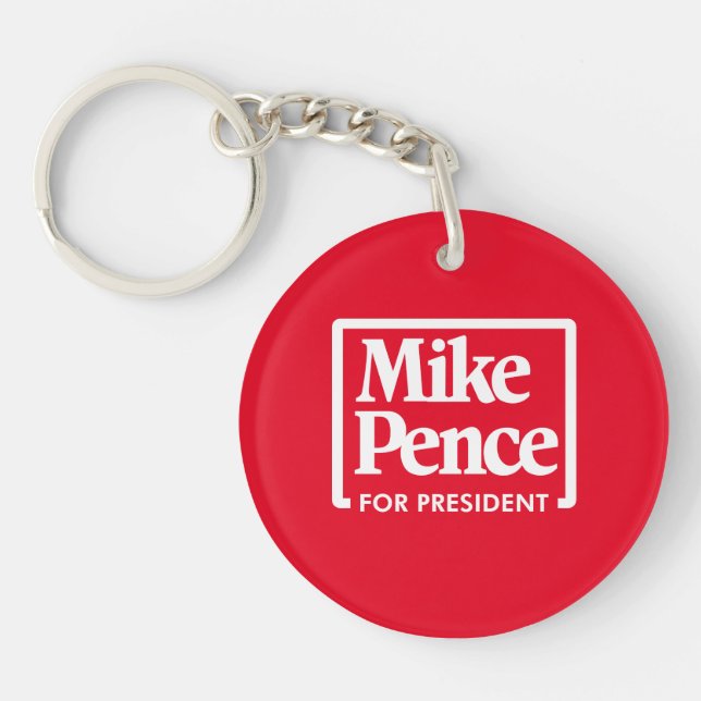 Mike Pence for President 2024 Keychain (Front)