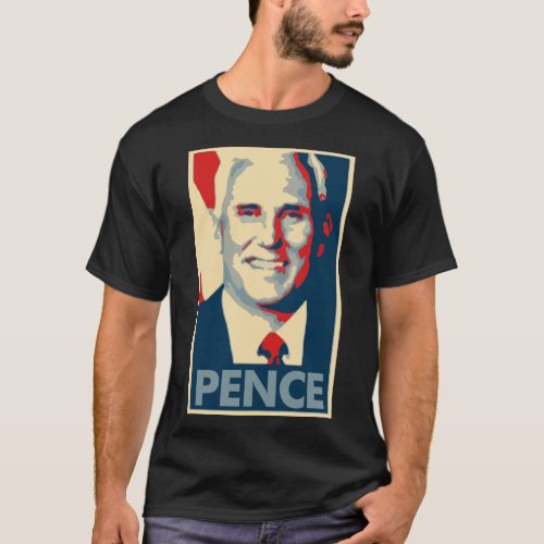 Mike Pence Poster Political Parody T_Shirt