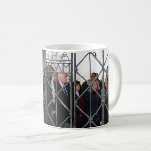 Mike Pence With Wife Karen At Dachau Coffee Mug