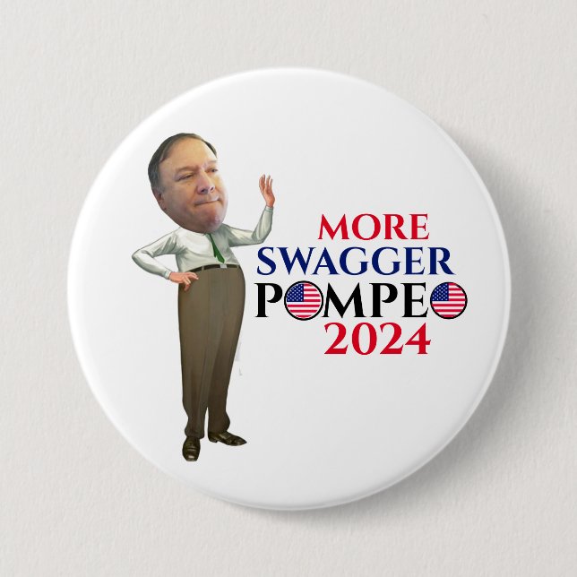 Mike Pompeo 2024 Button (Front)