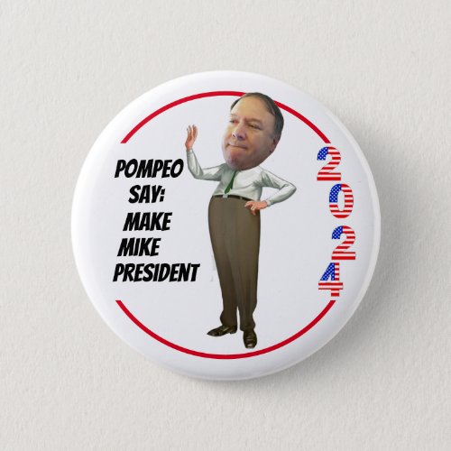 Mike Pompeo for President 2024 Button