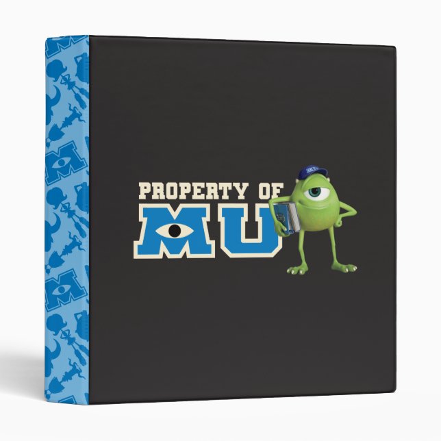 Mike Property of MU 3 Ring Binder (Front/Spine)