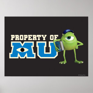 Mike Property of MU Poster
