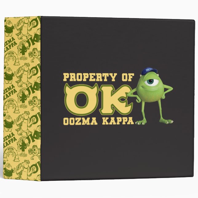 Mike - Property of OK Binder (Front/Spine)