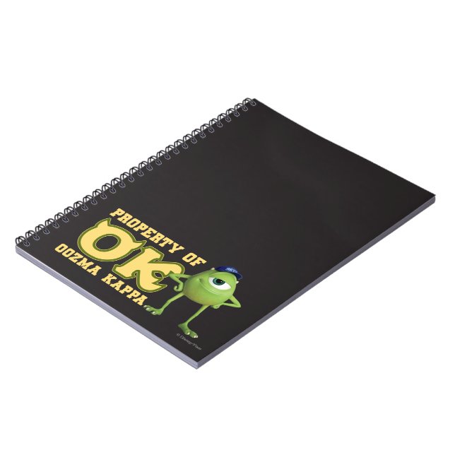 Mike - Property of OK Notebook (Left Side)