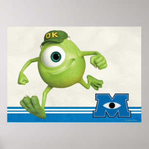 Mike Running Poster