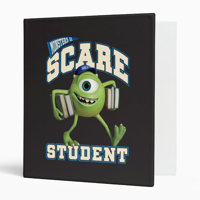 Mike Scare Student 2 Binder (Front/Inside)