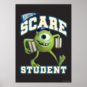 Mike Scare Student 2 Poster
