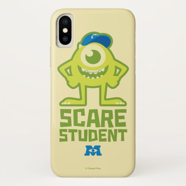 Mike Scare Student Case-Mate iPhone Case (Back)