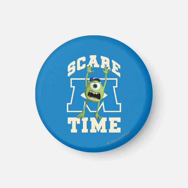 Mike Scare Time Magnet (Front)