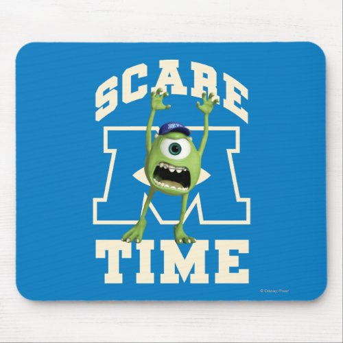 Mike Scare Time Mouse Pad