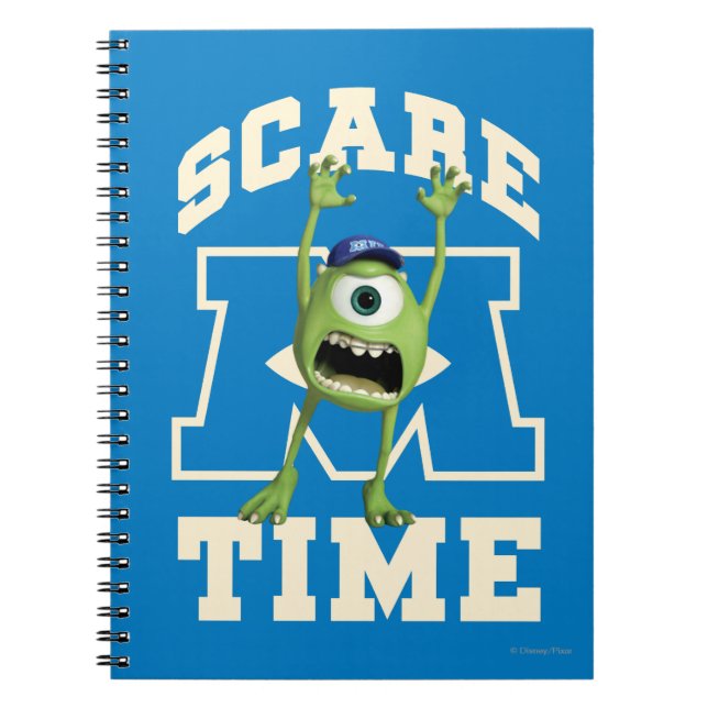 Mike Scare Time Notebook (Front)