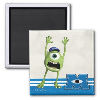 Mike Scaring Magnet by disneypixarmonsters at Zazzle