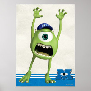 Mike Scaring Poster