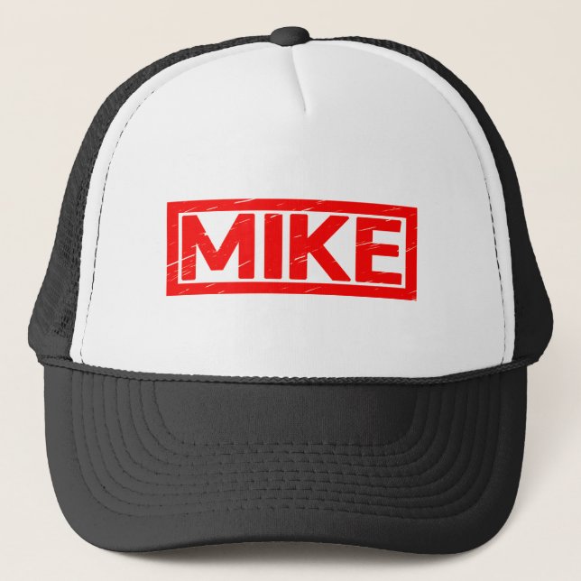 Mike Stamp Trucker Hat (Front)