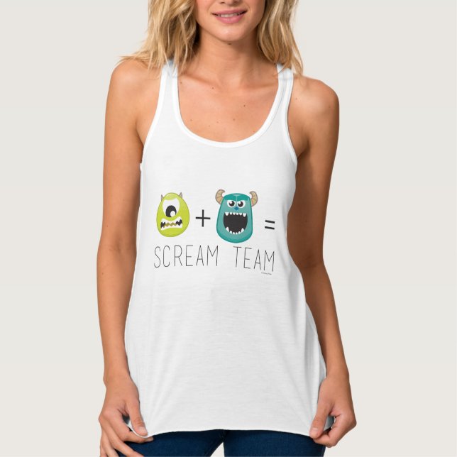 Mike+Sulley=Scream Team 2 Tank Top (Front)