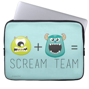 Mike+Sulley=Scream Team Laptop Sleeve