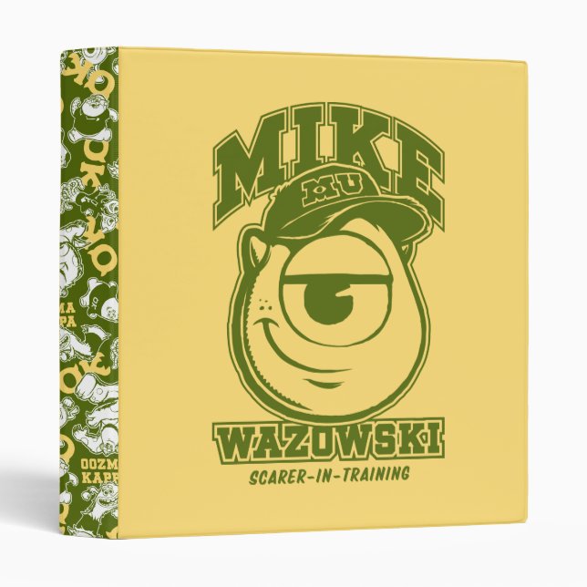 Mike Wazowski - Scarer in Training Binder (Front/Spine)