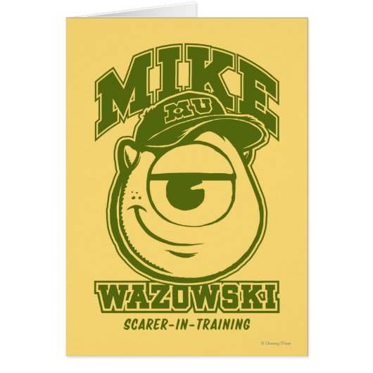 Mike Wazowski - Scarer in Training Cards (Front)