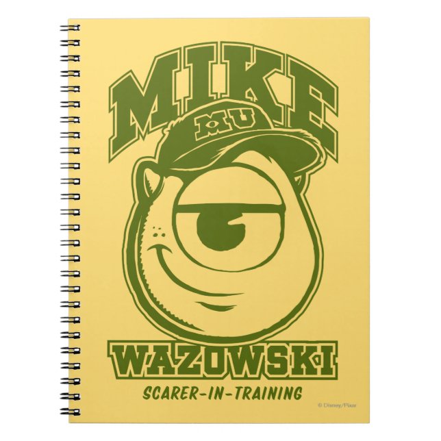 Mike Wazowski - Scarer in Training Notebook (Front)