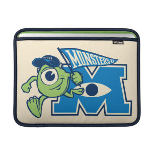 Mike with Monsters U Flag Sleeve For MacBook Air