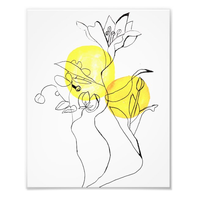 Mike's Flowers Print (Front)